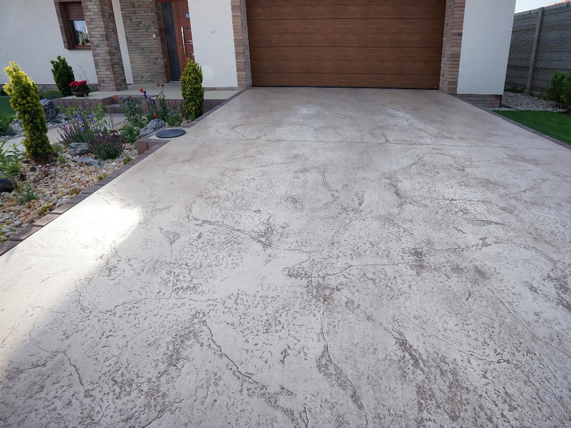 Stamped concrete - Razený betón